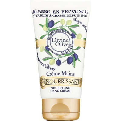 Jeanne en Provence Divine Olive крем за ръце с подхранващ ефект 75ml