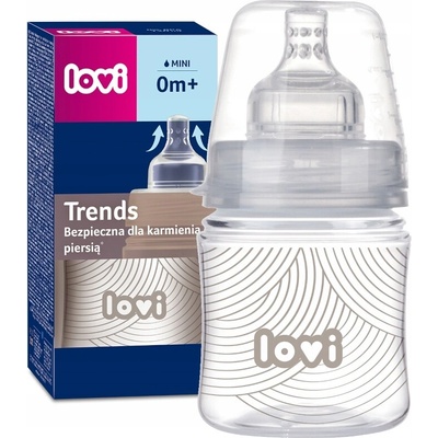 Lovi lahev trends harmony transparentní 120 ml