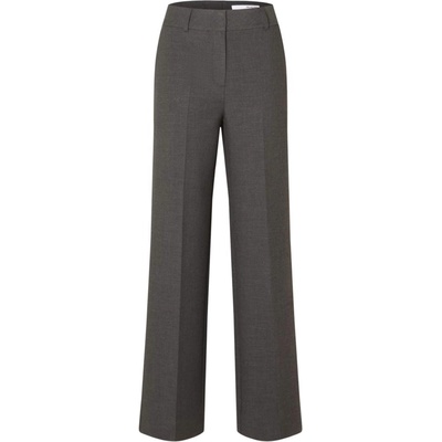 Selected femme Панталон с ръб сиво, размер 42
