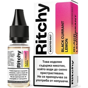  никотинови соли Ritchy Salt 10ml Black Currant Lemon 10мг