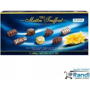  Шоколадови бонбони Пралини Maitre Truffout 400гр
