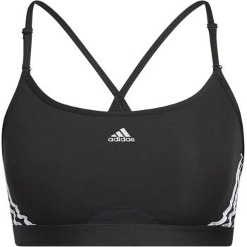 Image 1 of adidas Aeroreact Low Impact Sports Bra Womens - Black/White