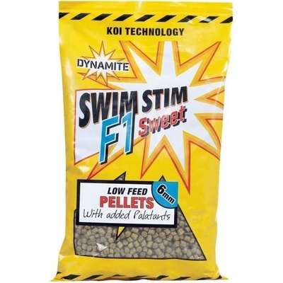 Dynamite Baits Pelety Swim Stim F1 Sweet 900 g 6 mm