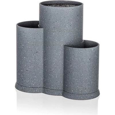 Banquet Stojan na nože 3v1 Granite Grey – Zboží Dáma