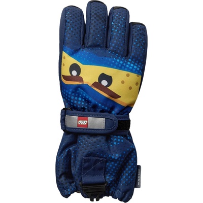 Lego Kidswear Agan chlapčenské lyžiarske rukavice Dark Blue