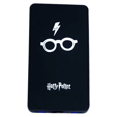 Warner Bros. Interactive Портативна батерия Warner Bros - Harry Potter, 6000 mAh, черна (PBHP-6LI-HARRY)