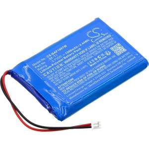 Cameron Sino Батерия за Baofeng, Bf-T1, Bf-T1 Uhf, T1, 1200 mAh, Li-Ion (CS-BAF100TW)