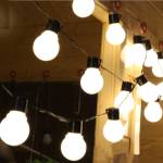  Външна светлинна линия 5 м. 10 led крушки студено бяло за външна и вътрешна употреба, водоустойчивост ip44 К22