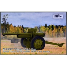 IBG Models M1897 75mm Field Gun in US Service 35058 1:35