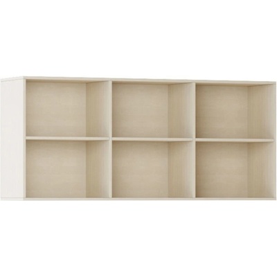 INTEGRO policová vyšší 835x1750x400 mm 6 polic bříza