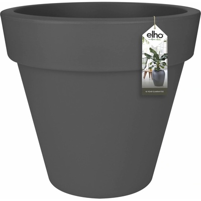Elho Květináč Pure Round antracitový 59 x 54 cm