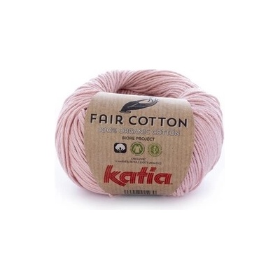FAIR COTTON Katia Farby FAIR COTTON: 13 svetlá staroružová