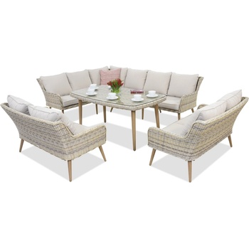 Garden Point Градински мебели Bilbao Comida 9 Garden Point sand (GAP0560-COM9)
