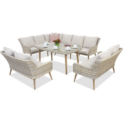 Garden Point Градински мебели Bilbao Comida 9 Garden Point sand (GAP0560-COM9)