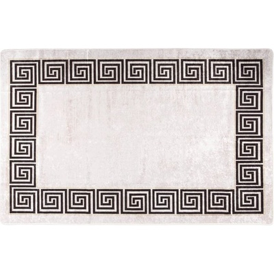 Килим, миещ се, 80x150 см, светлобежов, противоплъзгащ