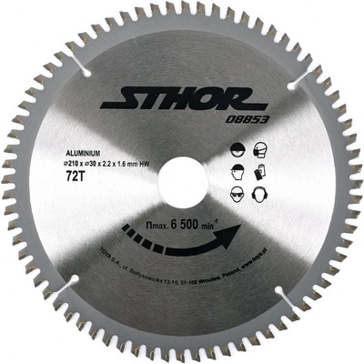 Sthor Kotouč na hliník 210 x 30 mm 72z