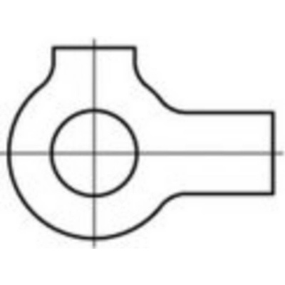 podložka ocel glavanizované zinkom 100 ks TOOLCRAFT TO-5381403