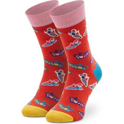 Happy Socks Дълги чорапи unisex Happy Socks SAN01-4300 Червен (SAN01-4300)