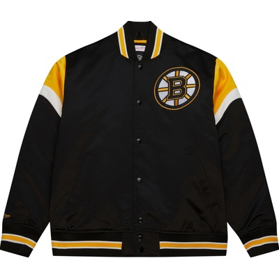 Mitchell & Ness pánská bunda Boston Bruins NHL Heavyweight Satin jacket