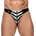 Black Level 2 Tone Vinyl Thong 2890534 S