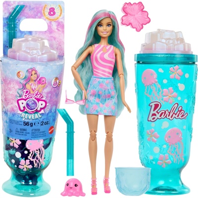 Barbie Pop Reveal morská triešť modrá JKF62