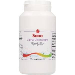Sana-Care Sana Aлфа-липоева киселина - 180 капсули