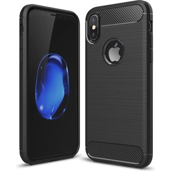 Image 1 of IPhone Anti Shock гръб Carbon за IPhone XS MAX, Черен (3170)