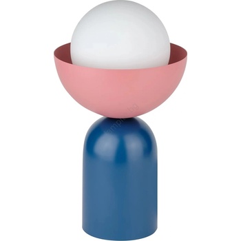 OSRAM - Настолна лампа DECOR BOWL 1xE14/25W/230V синя/розова (P227617)