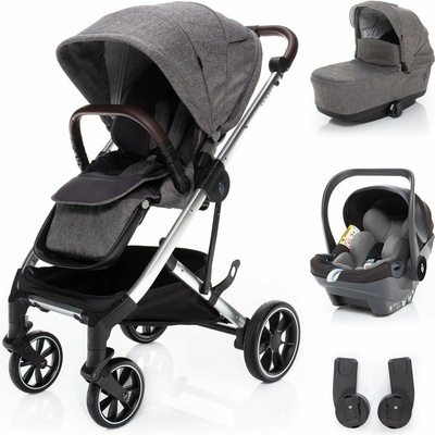 Zopa Trojkombinácia QUEST + adaptéry 2023 Tornado Grey/Silver