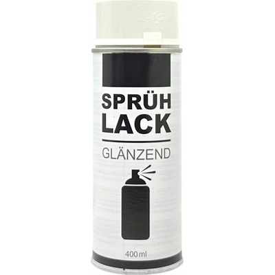 Biela Farba Spray Lak Biela univerzálna Lesklá 400ML