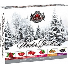 Basilur Winter Berries Assorted 60 gastro sáčků