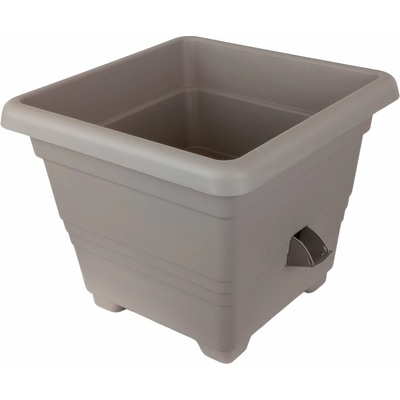Plastia květináč samozavlažovací Bergamot - taupe 35x35 cm