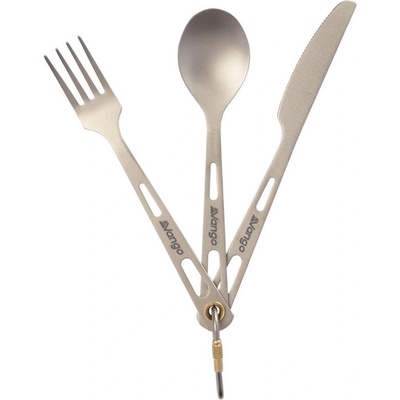 Vango Titanium Cutlery Set Цвят: сребърен