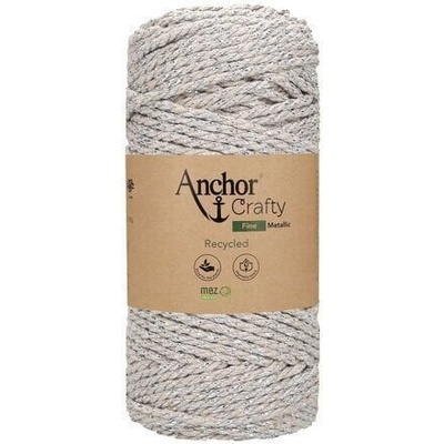 Anchor Crafty Fine Metallic 65 m Natural юта (4775300-00500)