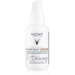 Vichy Capital Soleil Daily SPF50+ защитна тонирана течност за лице SPF 50+ цвят Medium 40ml