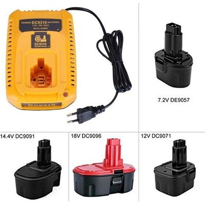 TopTechnology DC9310 – Black & Decker PS130 7,2V–18V Ni-Cd / Ni-MH - neoriginální – Sleviste.cz