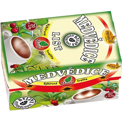 Milota Medvědice list 20 x 2 g