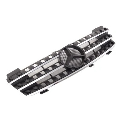 Решетка за Mercedes ML W164 (2005-2008) - черна с хромлайсни