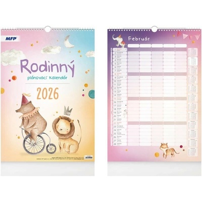 nástěnný Rodinný 1061639 2026