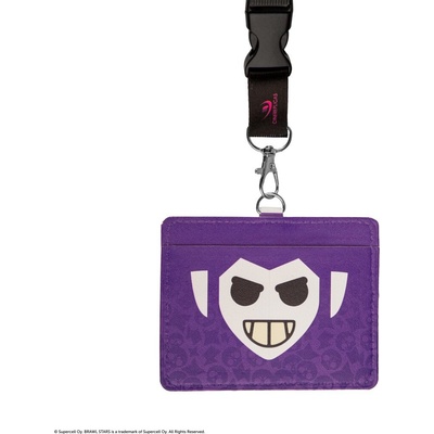 Šňůrka na krk Brawl Stars s pouzdrem na kartu Mortis