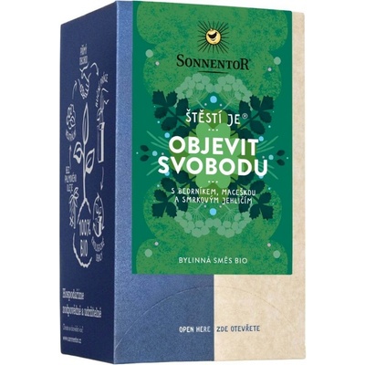 Sonnentor Štěstí je objevit svobodu porc.dvoukomorový 27 g