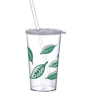 TITIZ IRIS LIMESHAKE BUBBLE чаша с капак и сламка 700ml AP-9449 (AP-9449)