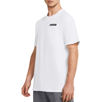 Under Armour Тениска Under Heavyweight Armour Label 1382831-100 Размер S