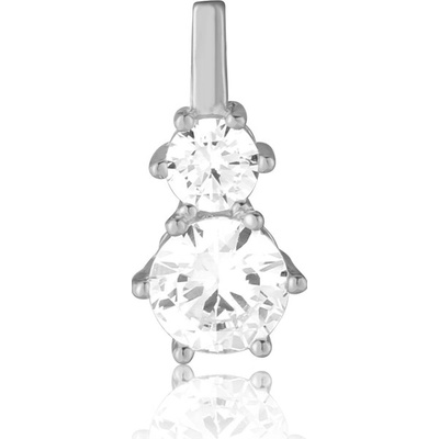 JVD Strieborný prívesok so zirkónmi SVLP0875SH2BI00