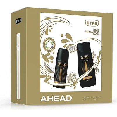 Str8 Ahead pre mužov deosprej 150 ml + sprchový gel 250 ml darčeková sada