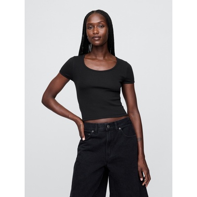 GAP Тениска GAP GAP | Cheren | ЖЕНИ | XS