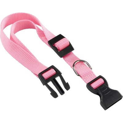 Ferplast Club Collar - Регулируем нашийник за кучета с пластмасова катарама, 18-25 см. / 10мм. - розов