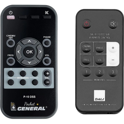 GENERAL Dali p-10 dss - дистанционно управление дубликат (p-10 dss)