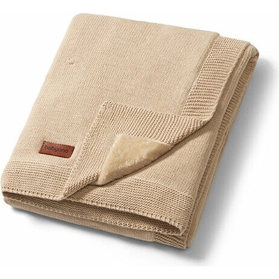 BABYONO Deka z prírodnej bavlny light beige