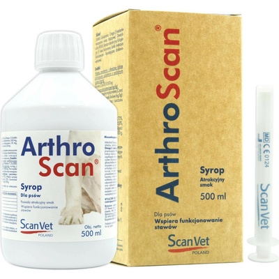 SCANVET ArthroScan Syrop - doplňky stravy pro psy - 500ml